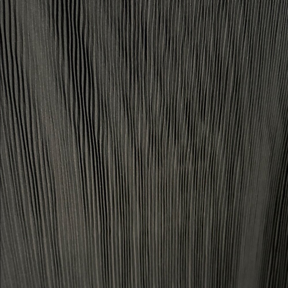Black Pleated Fabric